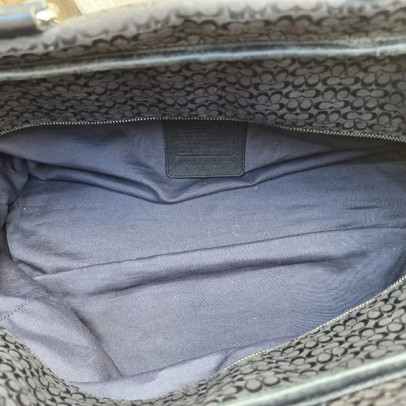 COACH 2004 VINTAGE HAMPTON WEEKENDER SIGNATURE TOTE - Picture 10 of 12